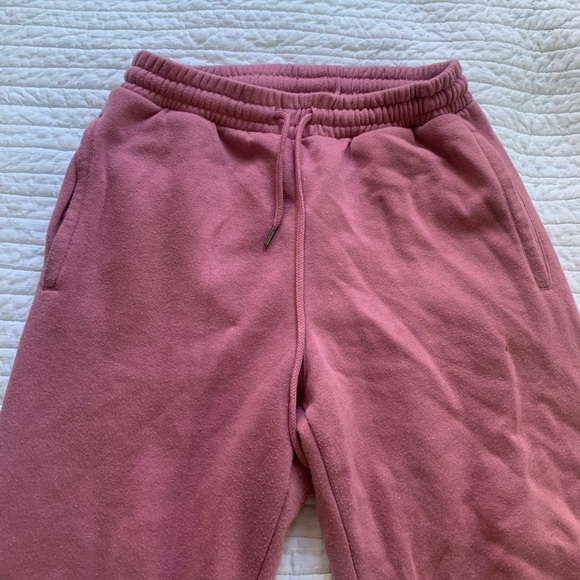 High rise pink sweatpants - Picture 4 of 5